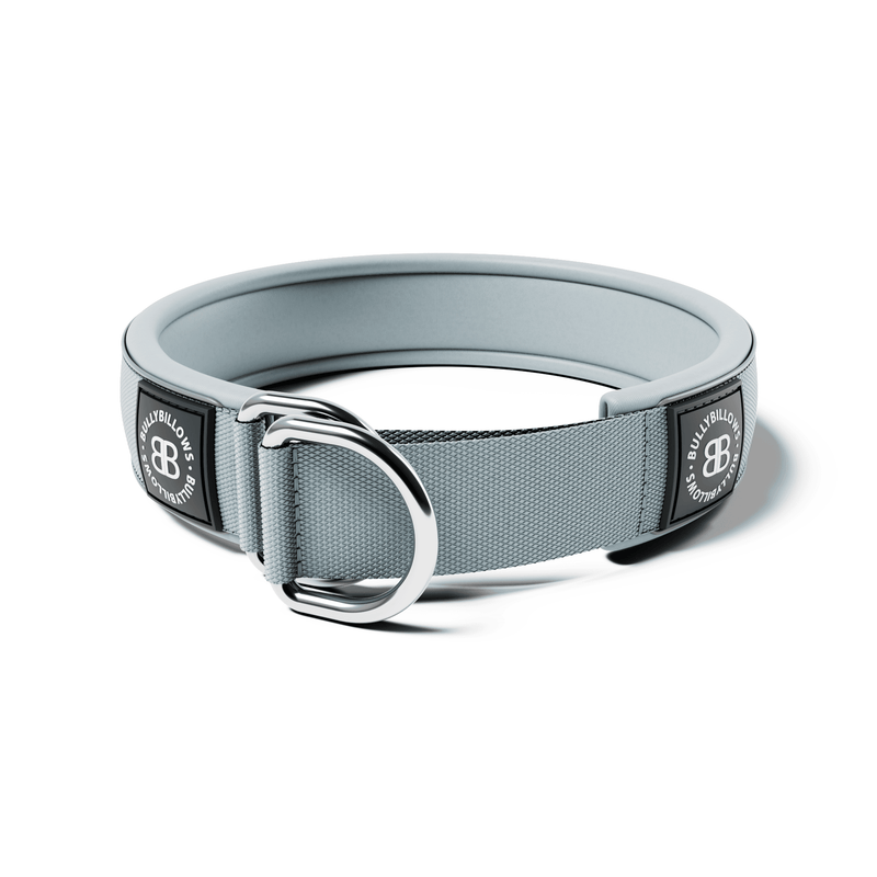 5cm Slip on Collar | Foam Padded - Metal Grey
