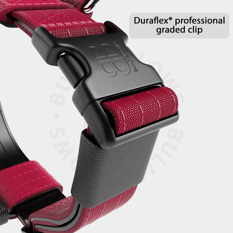 Training Anti Pull TRI-Harness® | M-XL Breeds - Burgundy