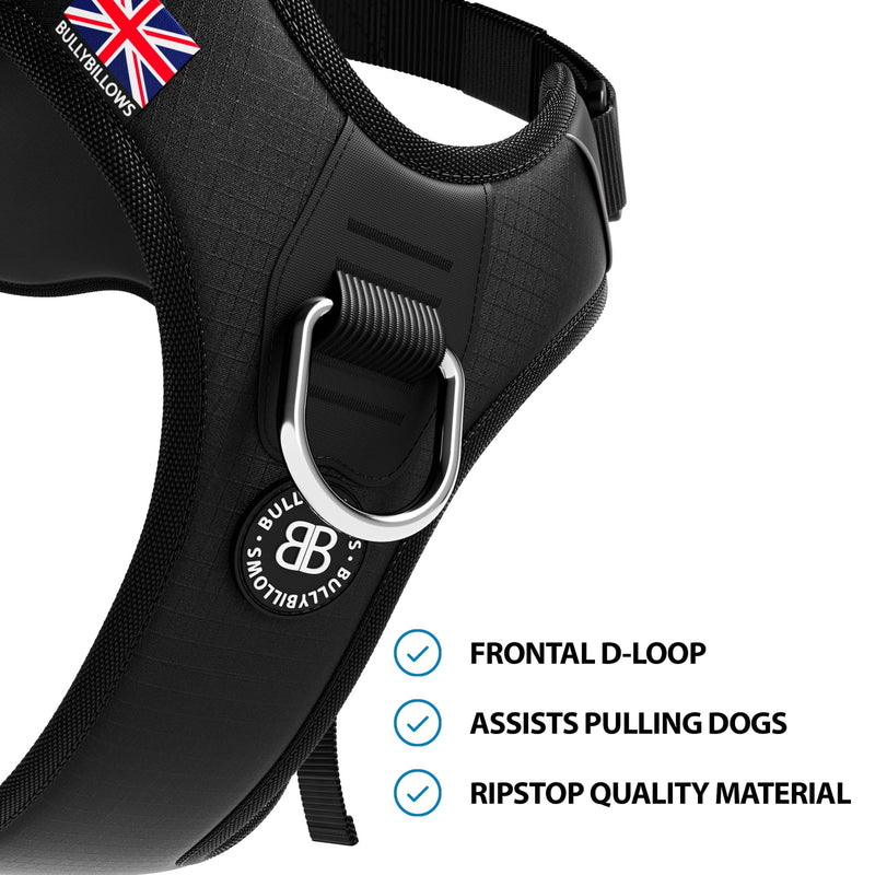 Anti Pull Hurricane Harness Lighter | With Handle - Black