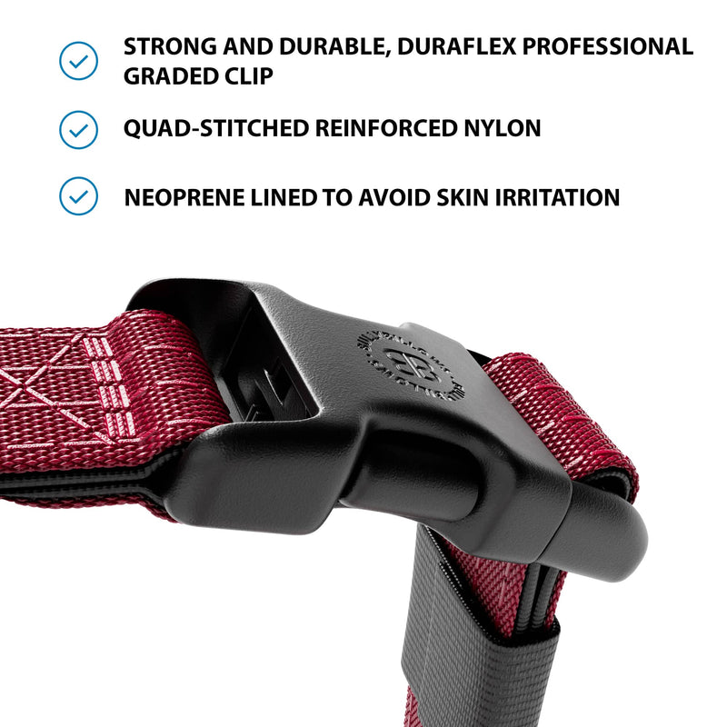 Mini Training Anti Pull TRI-Harness® | Small Breeds - Burgundy