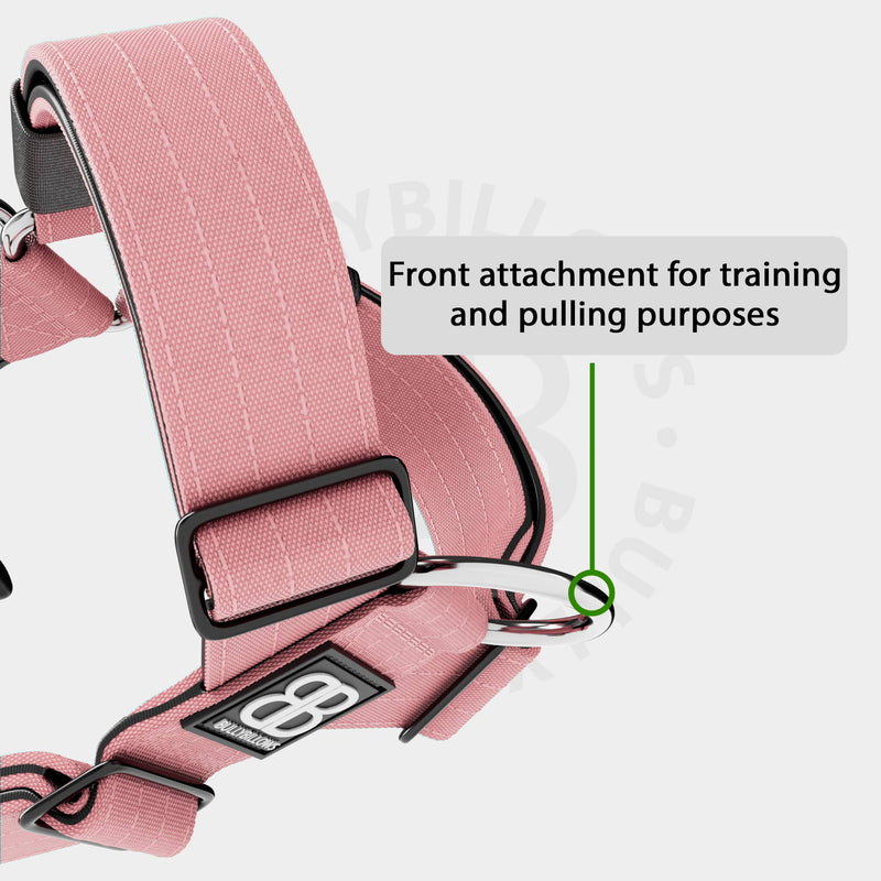 Training Anti Pull TRI-Harness® | M-XL Breeds - Pink