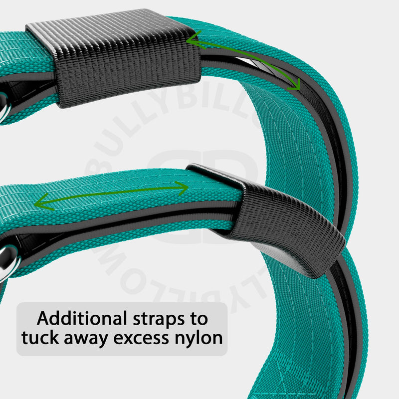 Training Anti Pull TRI-Harness® | M-XL Breeds - Turquoise