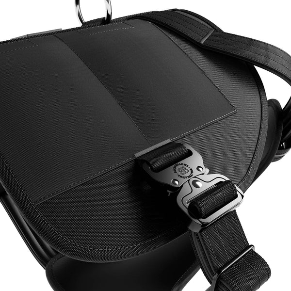 Weight & Fitness Premium Harness | Health Enhancement - x5 Pockets - Black