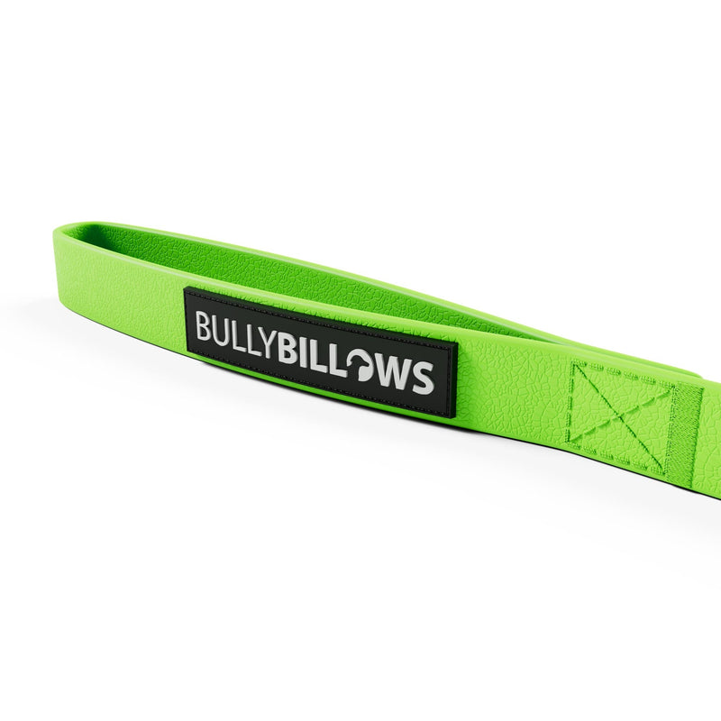 1.4m Lighter Swivel Billowthane Combat Lead | Anti-Tangle & Secure Clip | Waterproof | Neon Green