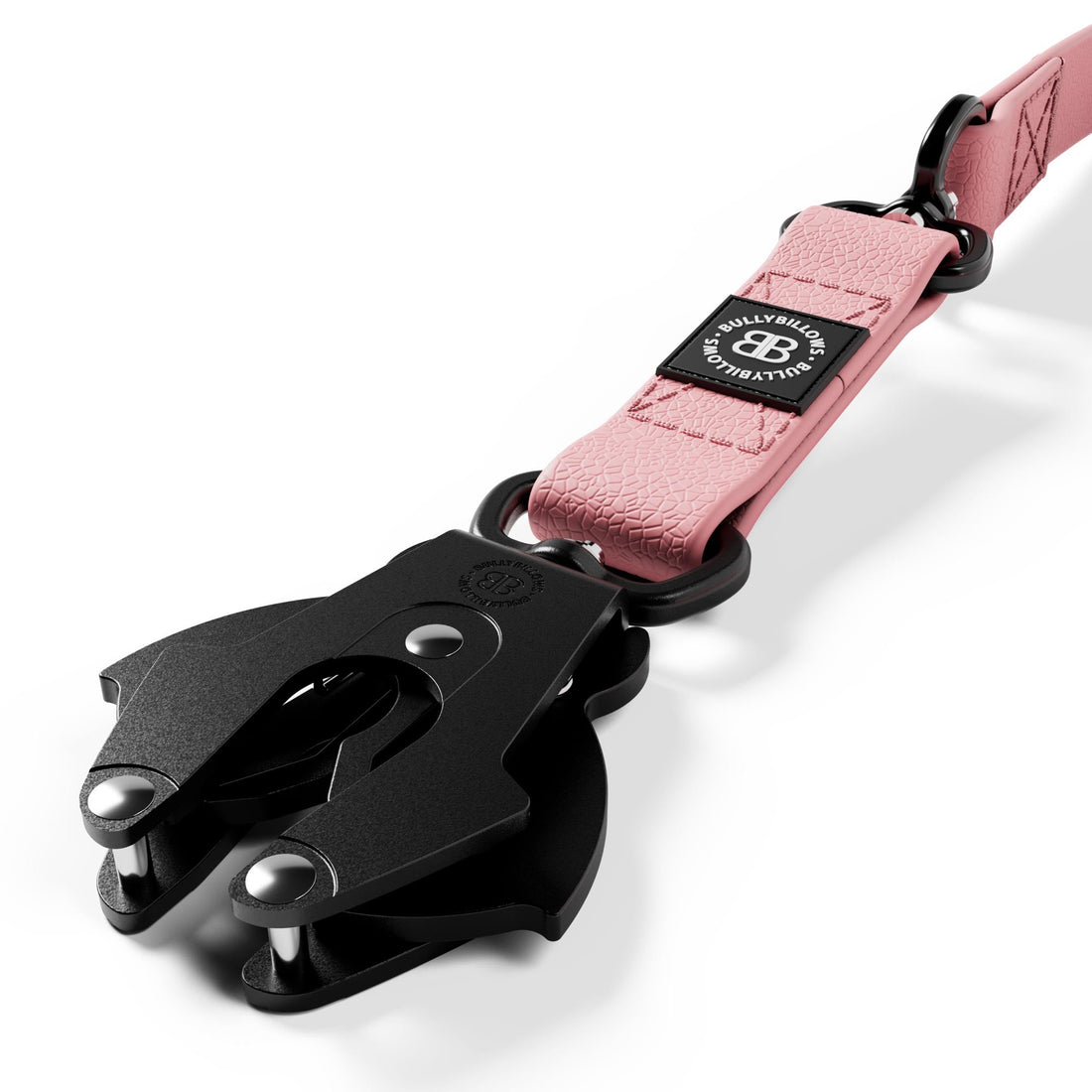 featured image of 1.4m Lighter Swivel Billowthane Combat Leash | Anti-Tangle & Secure Clip | Waterproof | Pink