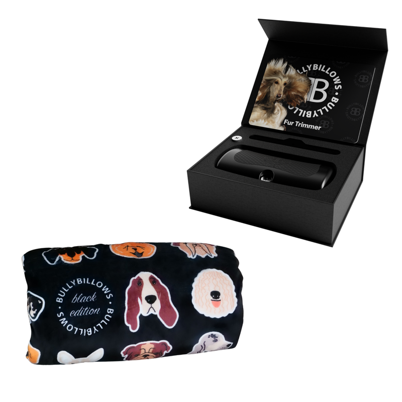 Grooming Comfort Bundle - Deshedding Comb & Luxury Blanket