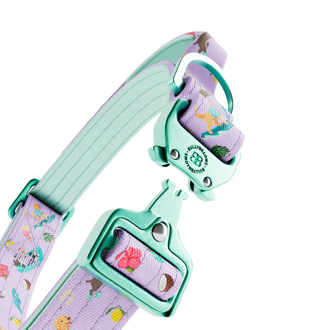 featured image of 2.5cm Lighter Combat® Collar | With Handle & Secure Clip - BalmyBillows Purple