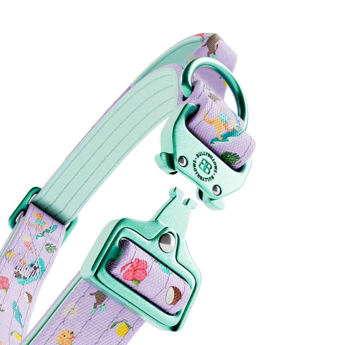 featured image of 2.5cm Lighter Combat® Collar | With Handle & Secure Clip - BalmyBillows Purple