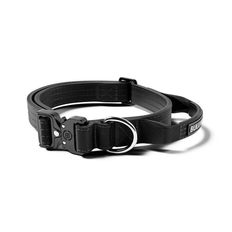 2.5cm Combat® Collar | With Handle & Rated Clip - Black