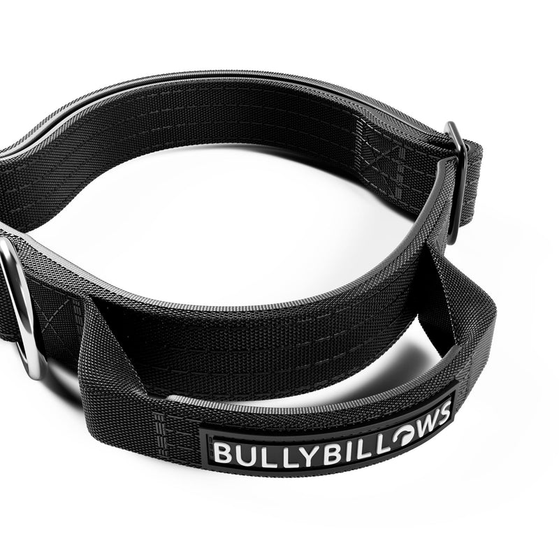 2.5cm Combat® Collar | With Handle & Rated Clip - Black