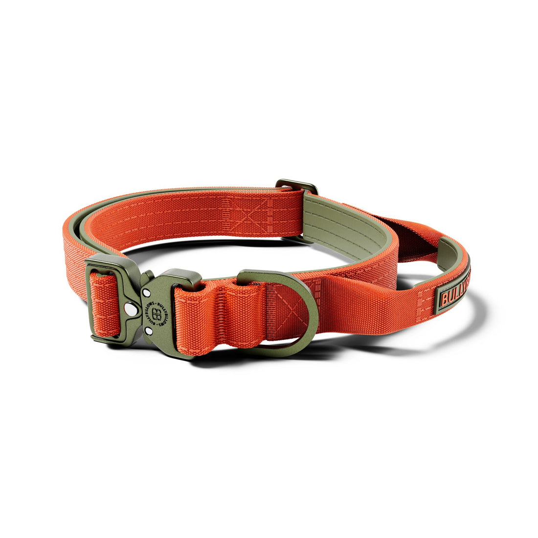 featured image of 2.5cm Lighter Combat® Collar | With Handle & Secure Clip - Burnt Orange X Khaki