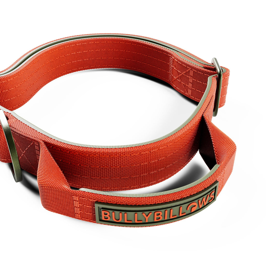 featured image of 2.5cm Lighter Combat® Collar | With Handle & Secure Clip - Burnt Orange X Khaki