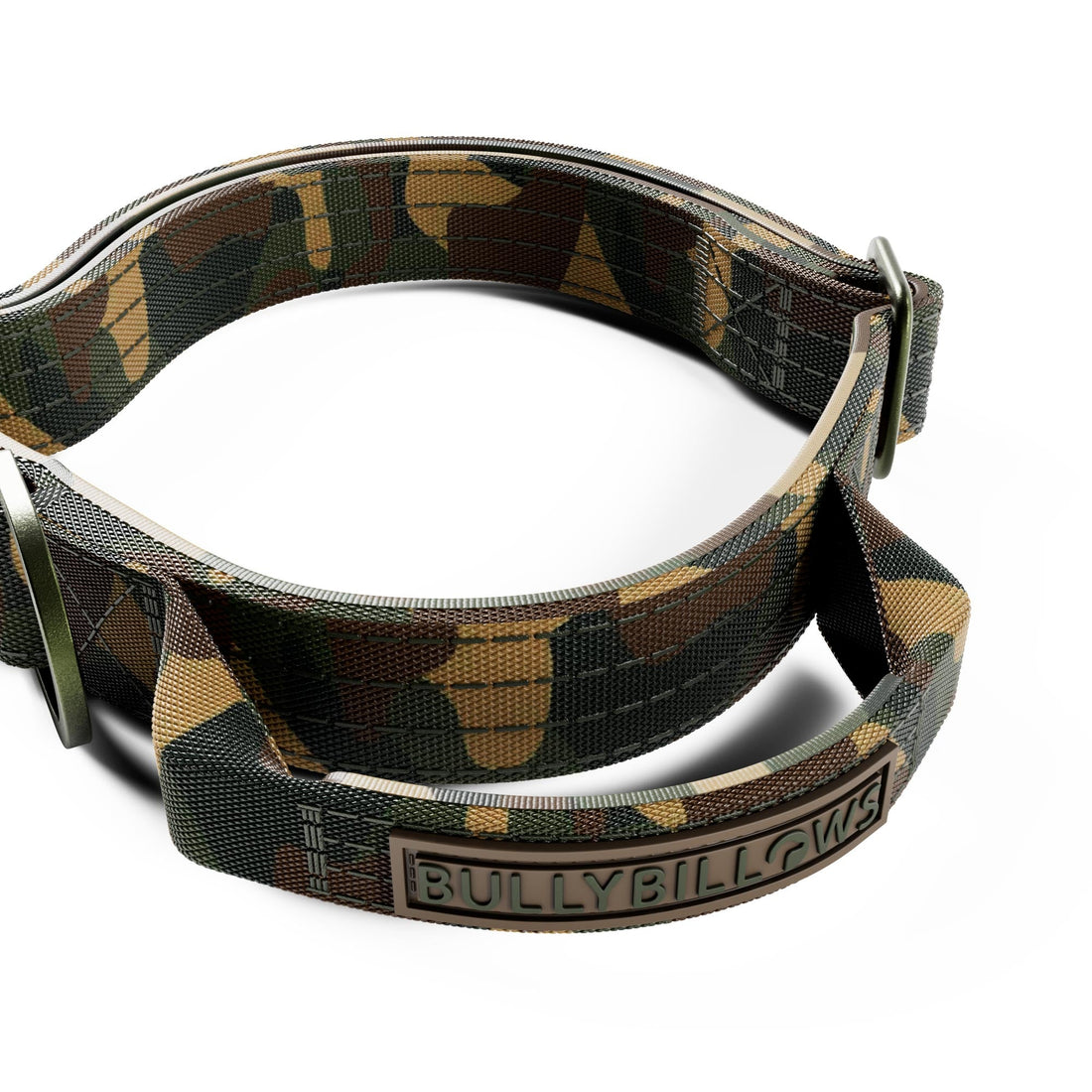 featured image of 2.5cm Lighter Combat® Collar | With Handle & Secure Clip - Green Camouflage