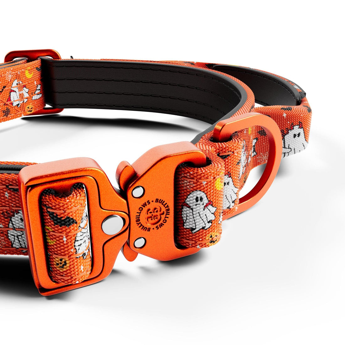 featured image of 2.5cm Lighter Combat® Collar | With Handle & Secure Clip - Halloween BooBillows - Orange