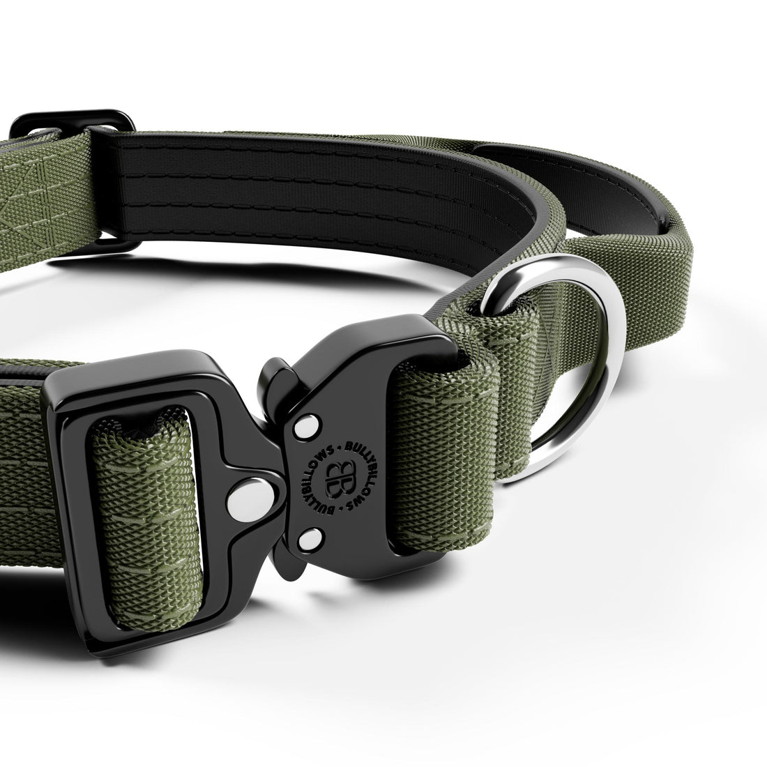 featured image of 2.5cm Combat® Collar | With Handle & Secure Clip - Khaki