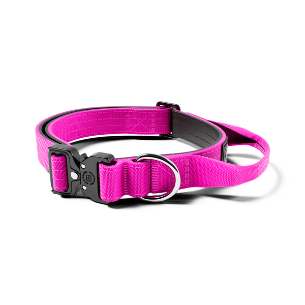 2.5cm Combat® Collar | With Handle & Rated Clip - Magenta