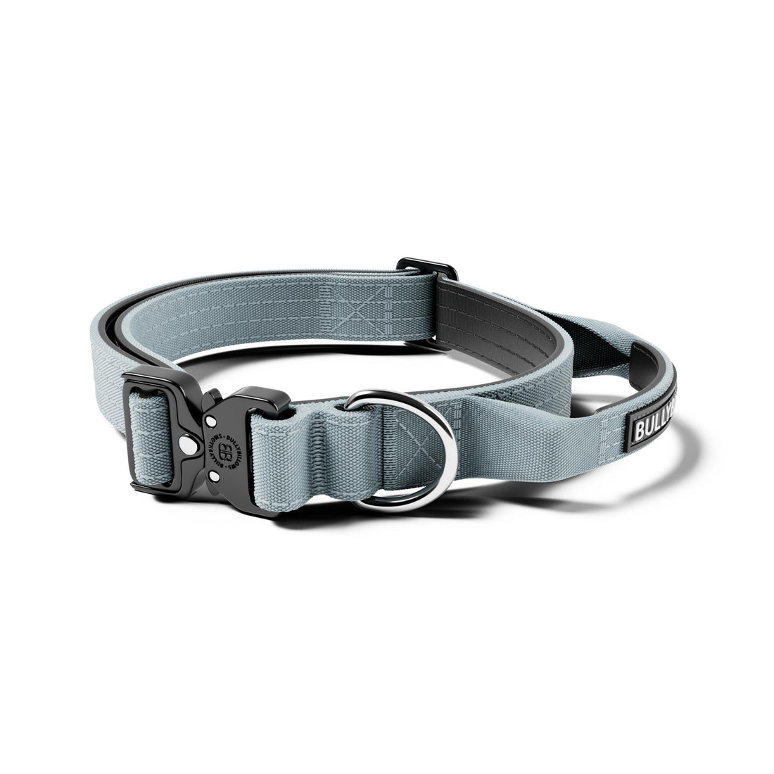featured image of 2.5cm Combat® Collar | With Handle & Secure Clip - Metal Grey