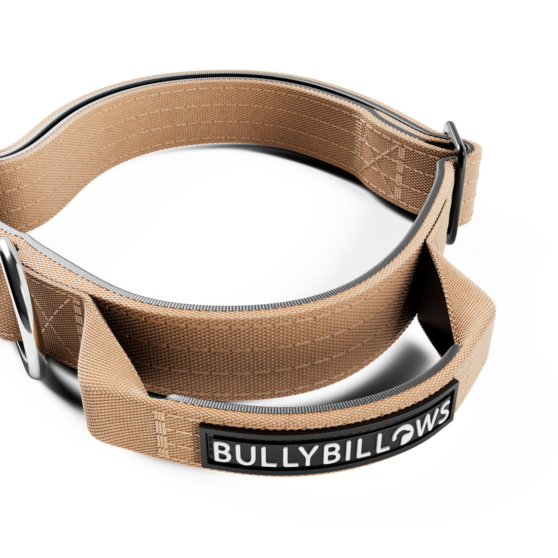 featured image of 2.5cm Combat® Collar | With Handle & Secure Clip - Tan