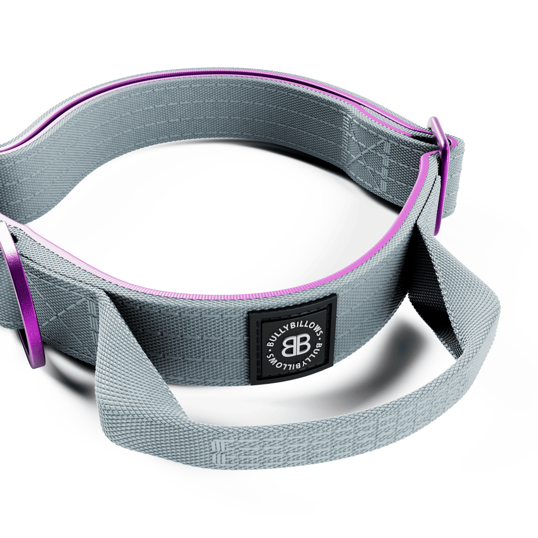 featured image of 2.5cm Lighter Combat® Collar | With Handle & Secure Clip - Purple x Grey