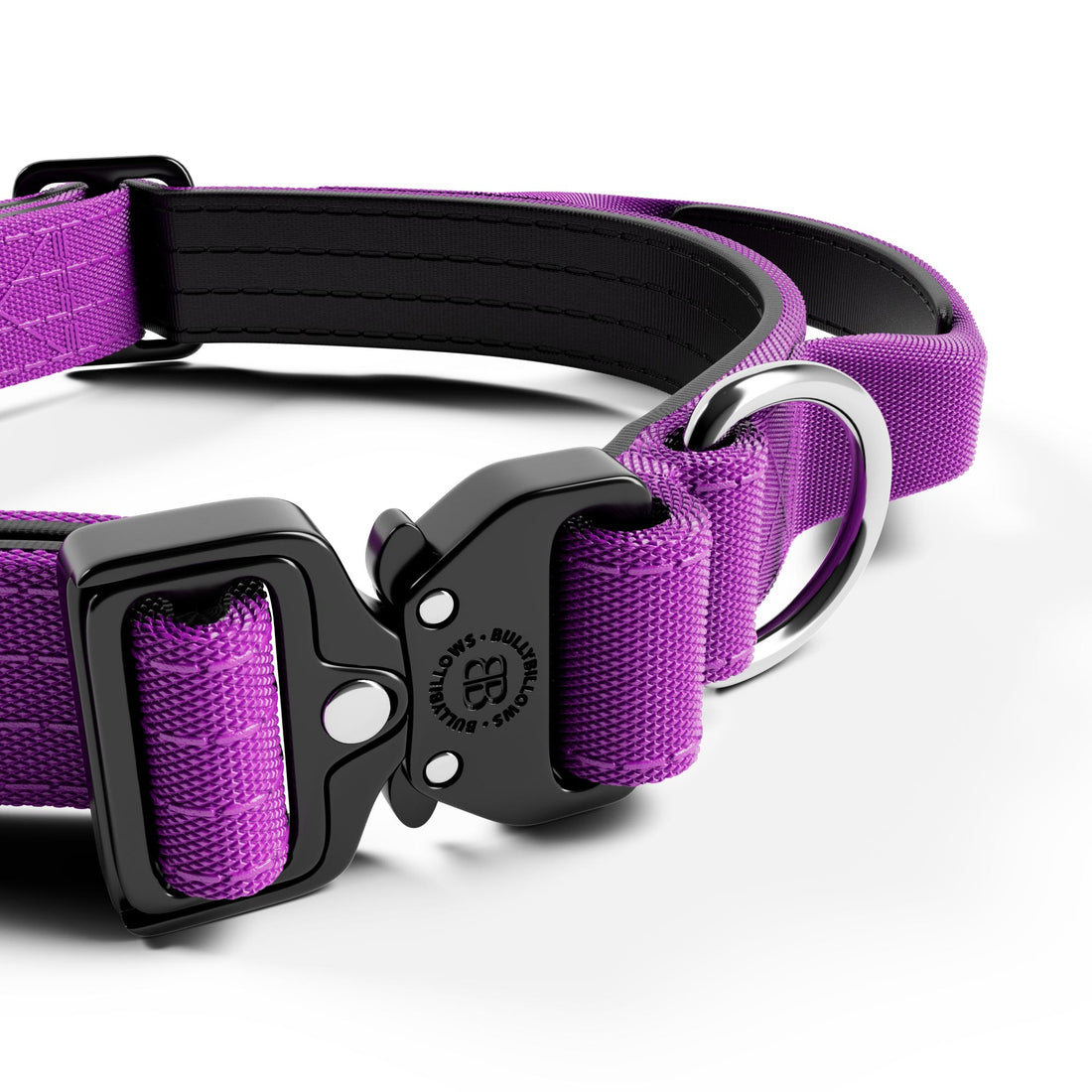 featured image of 2.5cm Combat® Collar | With Handle & Secure Clip - Purple