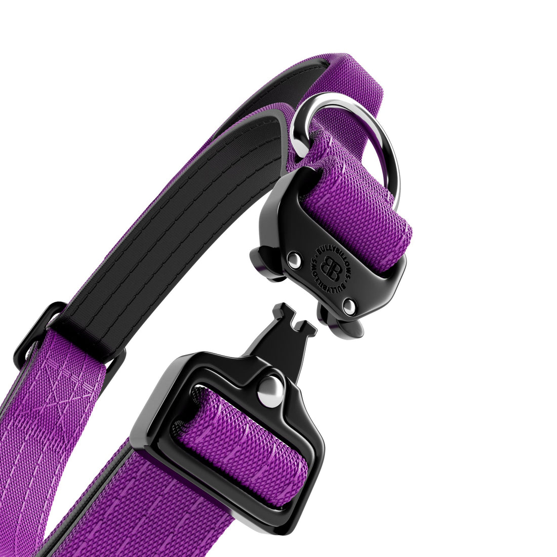 featured image of 2.5cm Combat® Collar | With Handle & Secure Clip - Purple