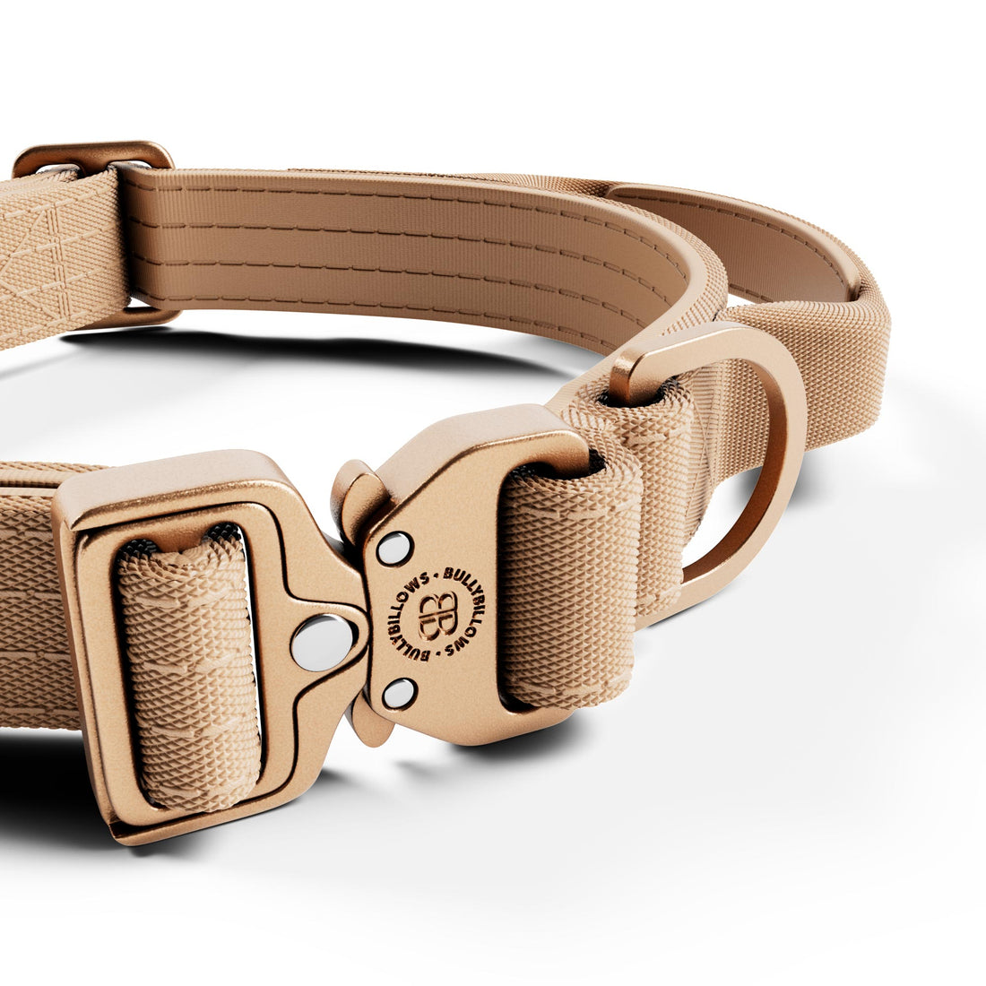 featured image of 2.5cm Lighter Combat® Collar | With Handle & Secure Clip - Tan x Tan