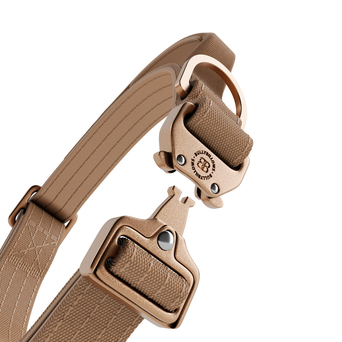 featured image of 2.5cm Lighter Combat® Collar | With Handle & Secure Clip - Tan x Tan