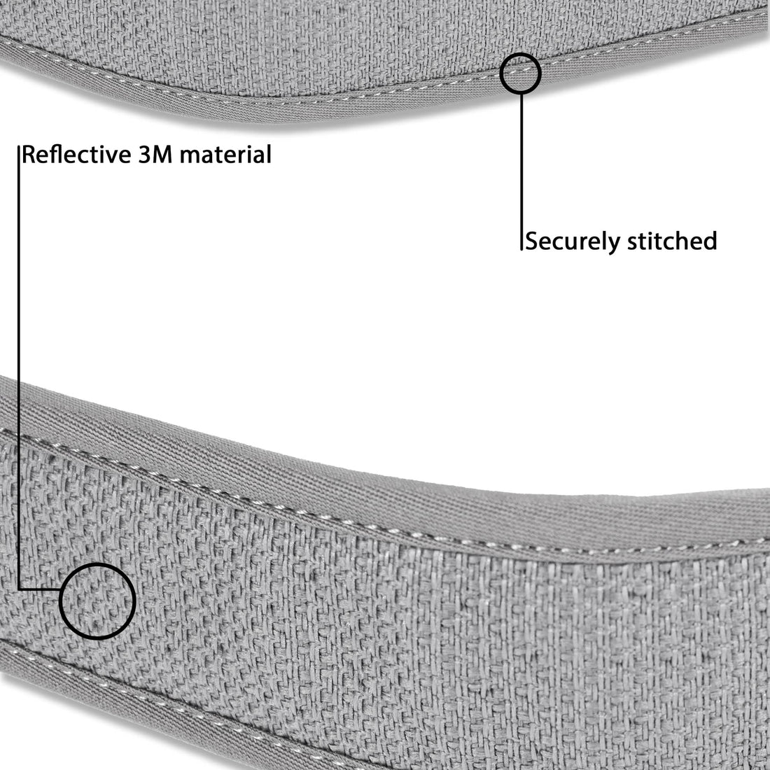 featured image of Slip N' Clip Collar | XS-M Breeds - Grey
