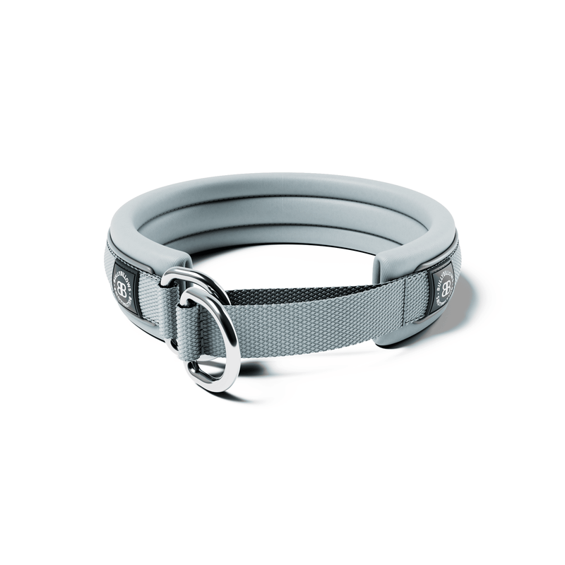 3cm Slip on Collar | Foam Padded - Metal Grey