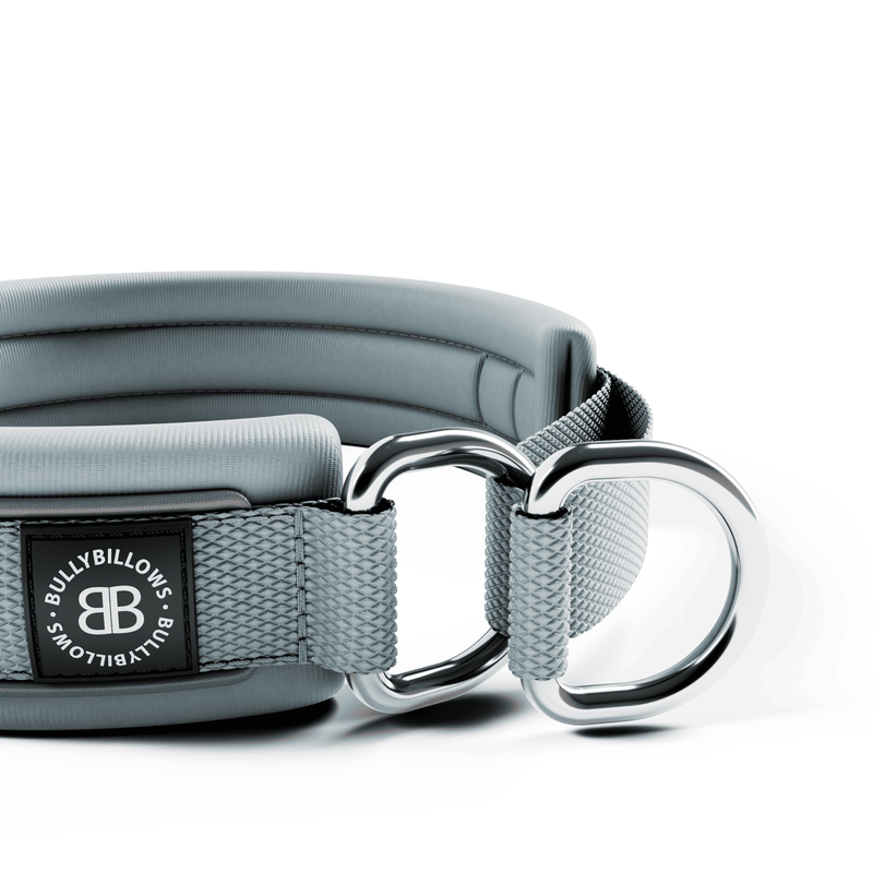 3cm Slip on Collar | Foam Padded - Metal Grey