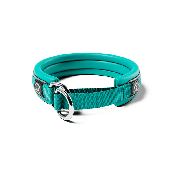 3cm Slip on Collar | Foam Padded - Turquoise