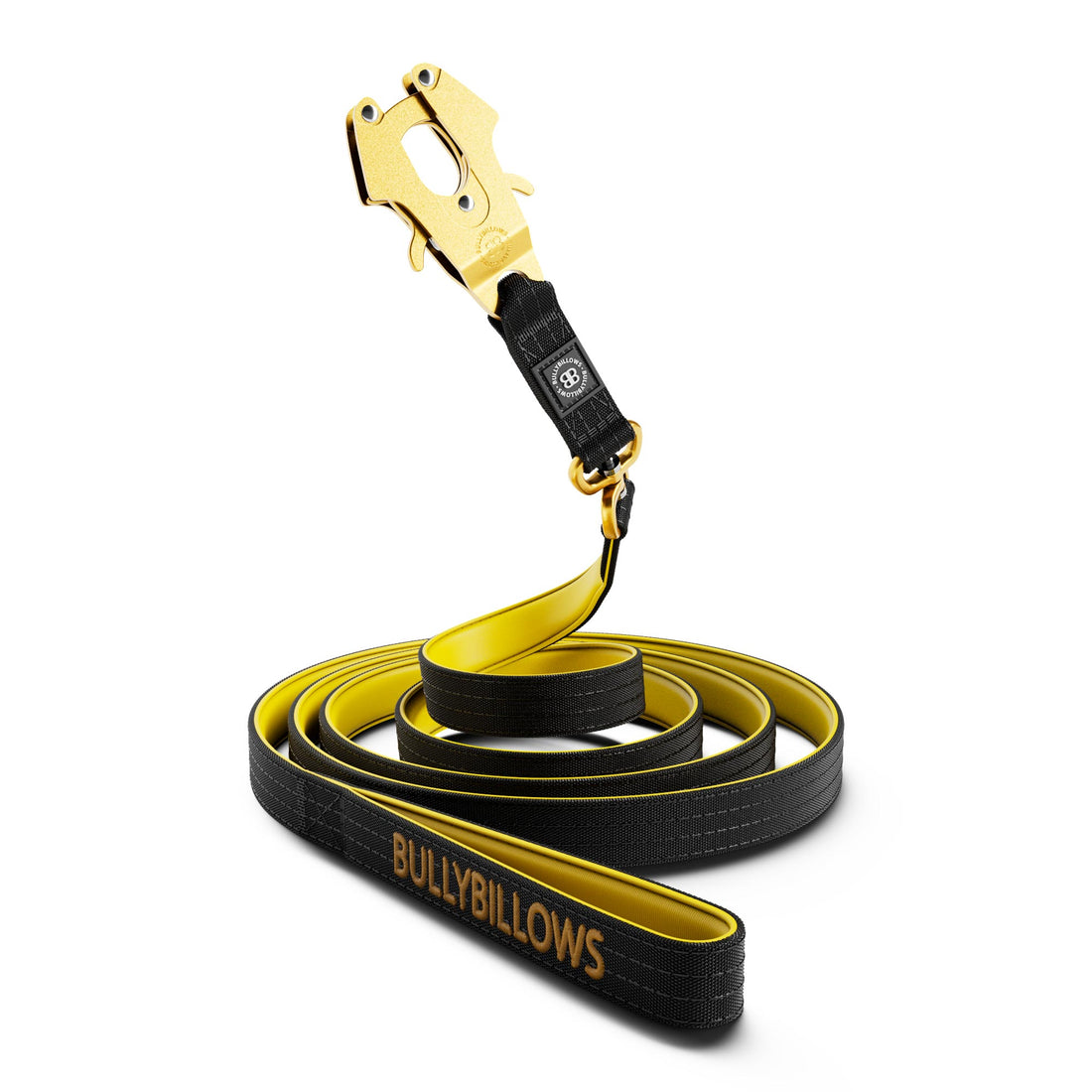 featured image of 3m Lighter Swivel Combat Lead | Anti-Tangle & Secure Clip - Black X Yellow