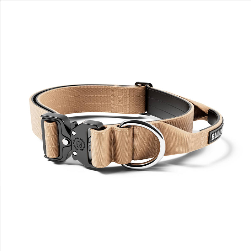 4cm Combat® Collar | Handle & Rated Clip - Tan