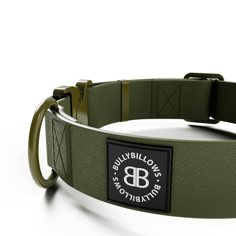 4cm Combat Billowthane® Collar | Waterproof - Khaki