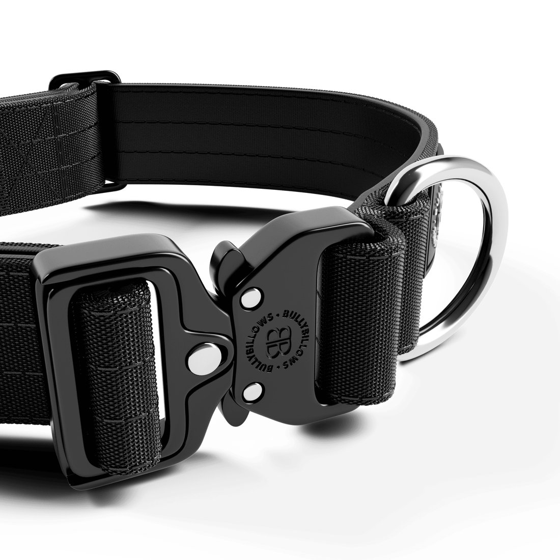 featured image of 4cm Combat® Collar | No Handle & Secure Clip - Black