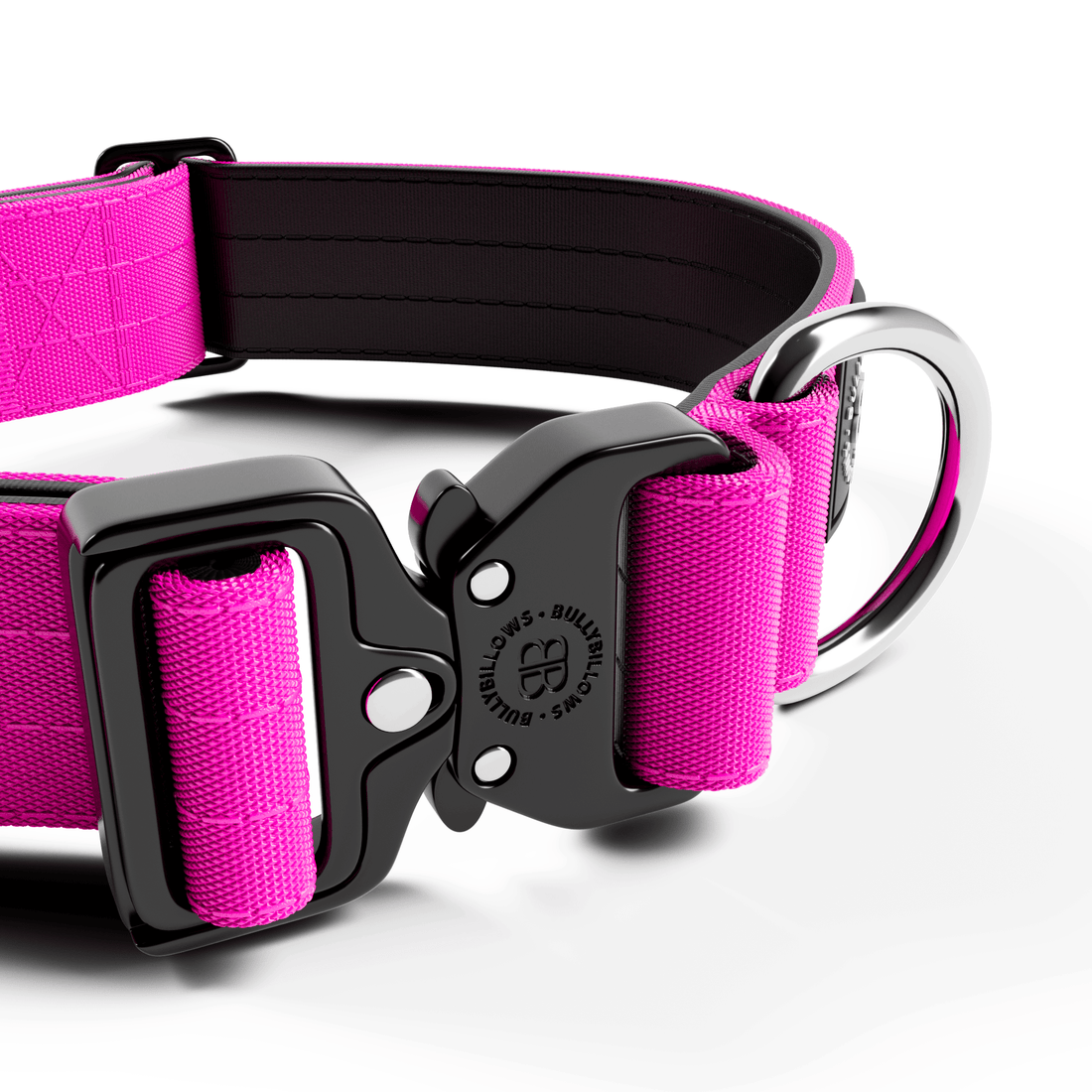 featured image of 4cm Combat® Collar | No Handle & Secure Clip - Magenta