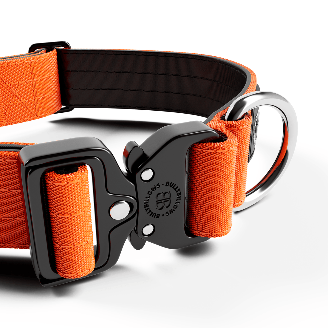 featured image of 4cm Combat® Collar | No Handle & Secure Clip - Orange