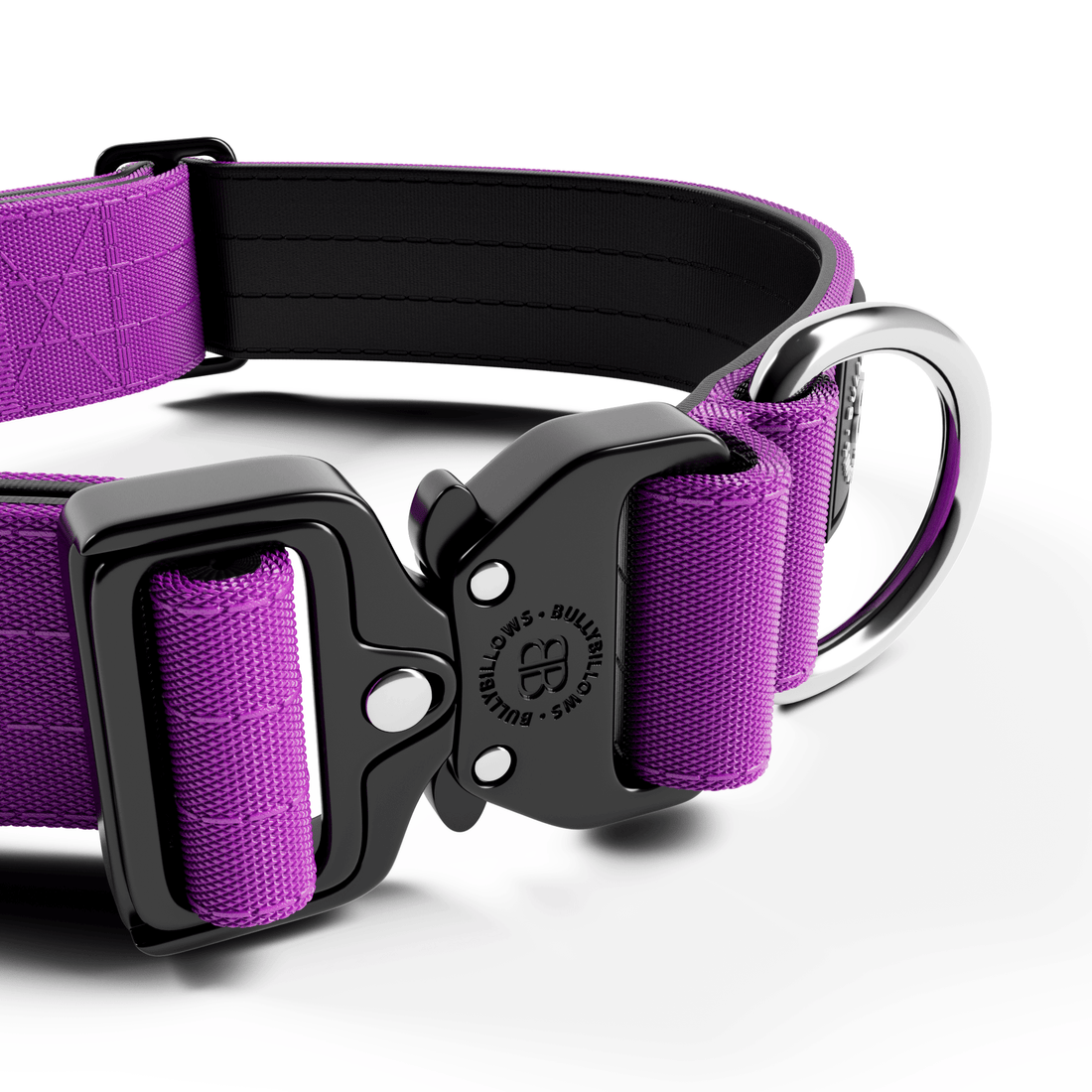 featured image of 4cm Combat® Collar | No Handle & Secure Clip - Purple