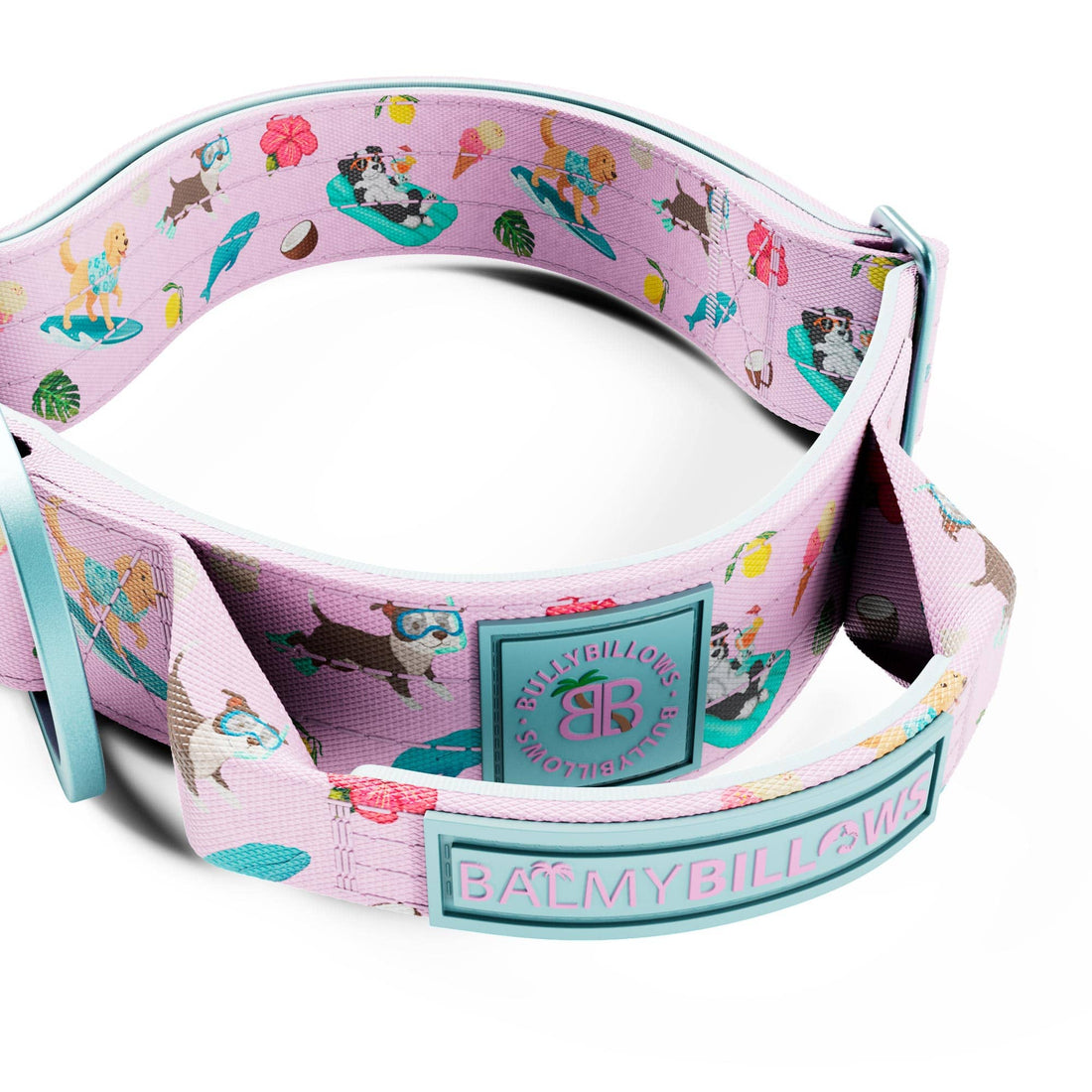 featured image of 4cm Lighter Combat® Collar | With Handle & Secure Clip - BalmyBillows Pink