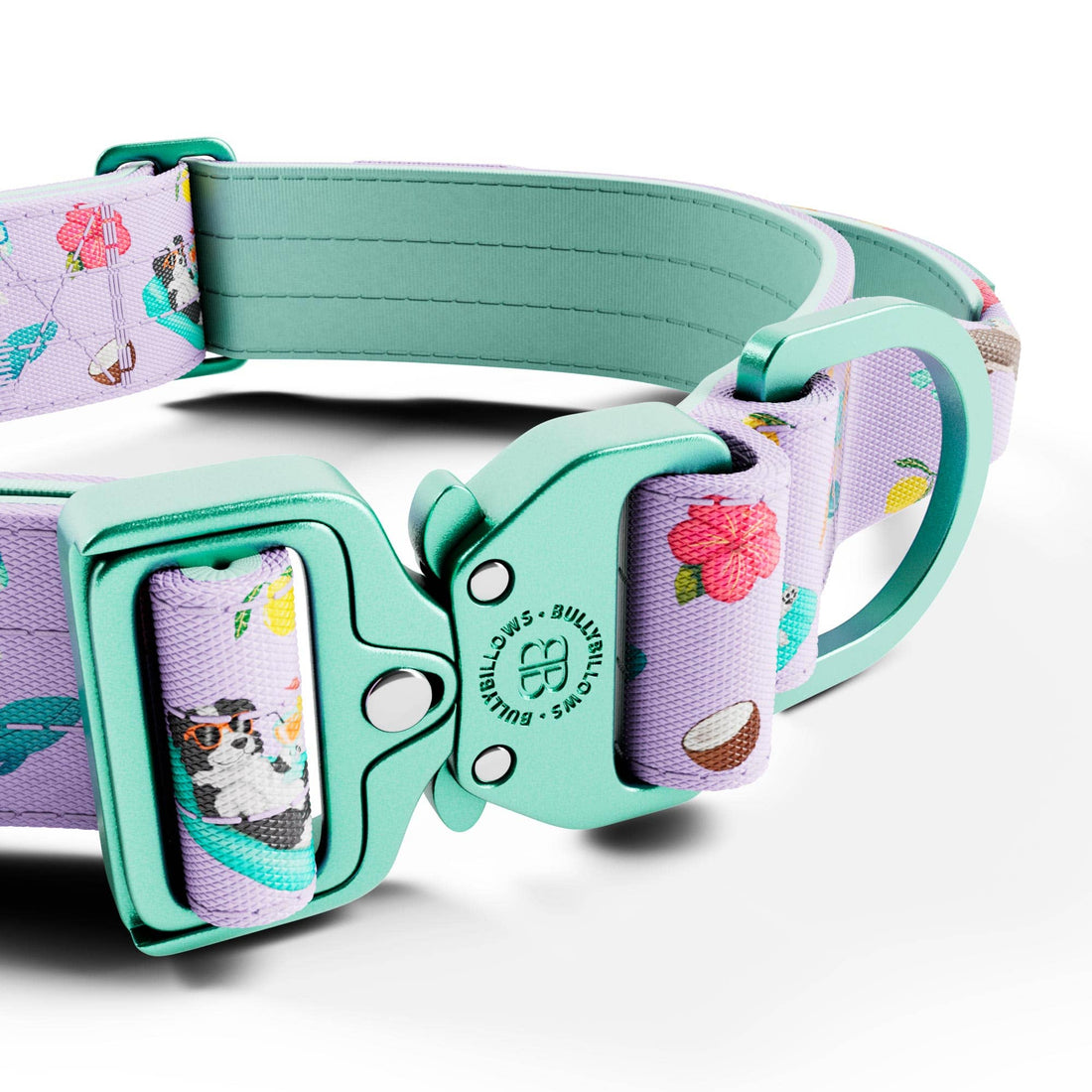 featured image of 4cm Lighter Combat® Collar | With Handle & Secure Clip - BalmyBillows Purple
