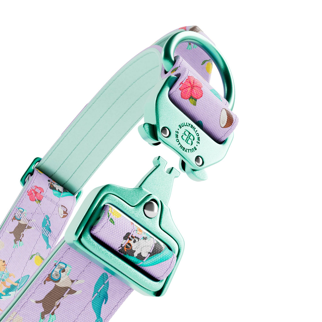 featured image of 4cm Lighter Combat® Collar | With Handle & Secure Clip - BalmyBillows Purple