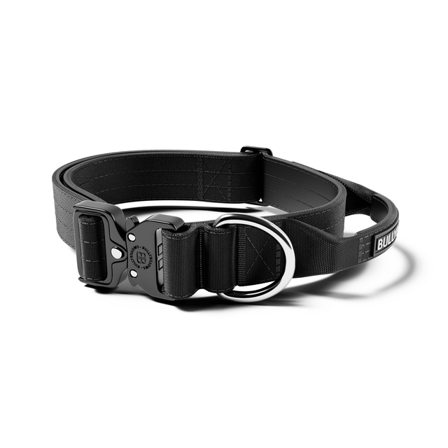 4cm Combat® Collar | With Handle & Secure Clip - Black