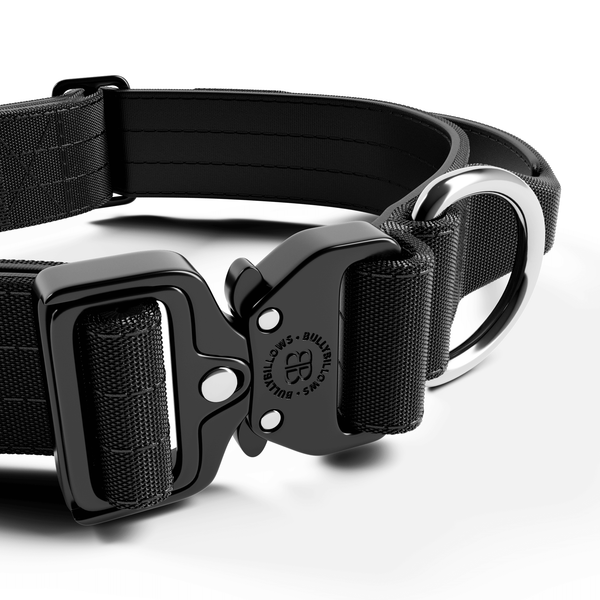 4cm Combat® Collar | Handle & Rated Clip - Black