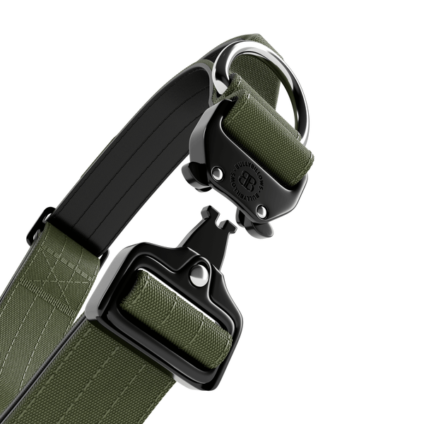 4cm Combat® Collar | Handle & Rated Clip -  Khaki