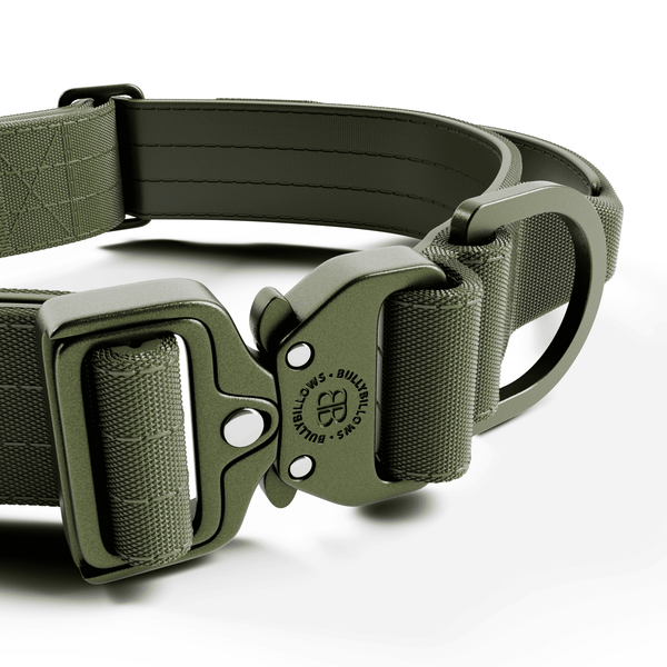 4cm LIGHTER Combat® Collar | With Handle Rated Clip - Khaki x Khaki