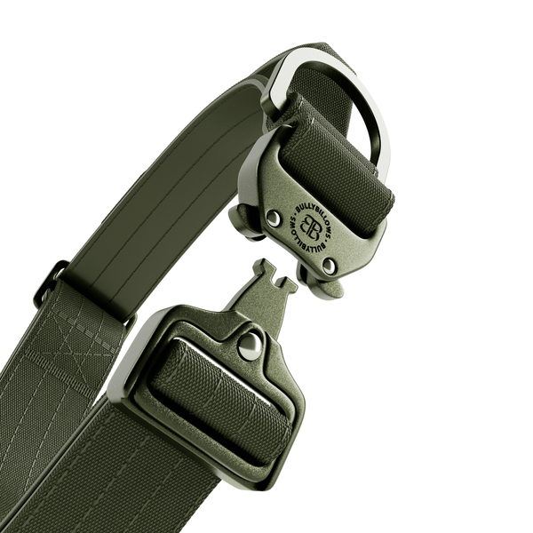 4cm LIGHTER Combat® Collar | With Handle Rated Clip - Khaki x Khaki