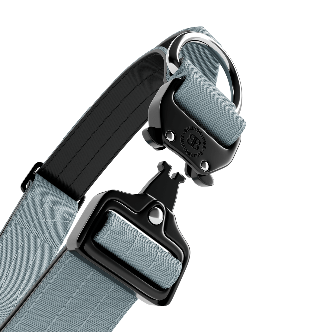 featured image of 4cm Combat® Collar | With Handle & Secure Clip - Metal Grey