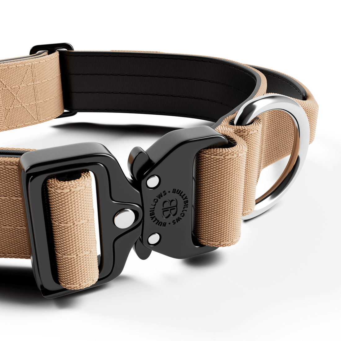 featured image of 4cm Combat® Collar | With Handle & Secure Clip - Tan