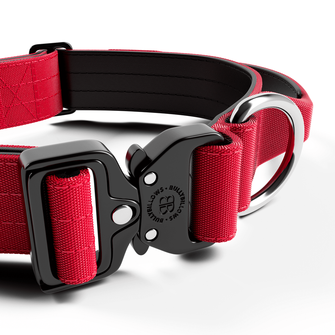 featured image of 4cm Combat® Collar | With Handle & Secure Clip - Red