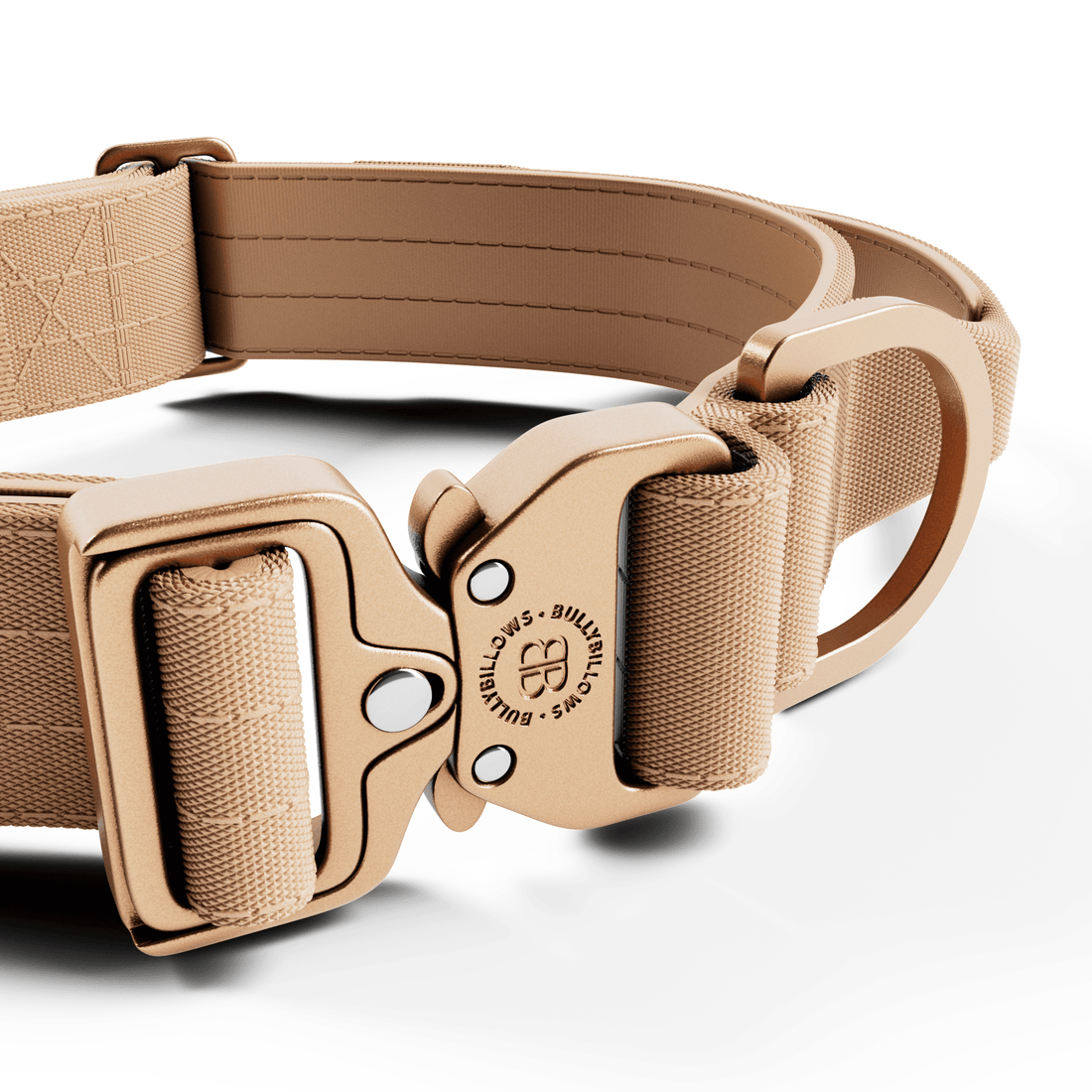 featured image of 4cm LIGHTER Combat® Collar | With Handle & Secure Clip - Tan x Tan